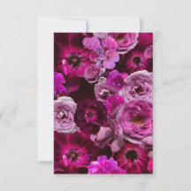 Magnifique Collage de Rose Violette
