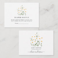 marguerite naturelle baby shower floral tombole de