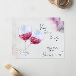 Carte De Correspondance Mariage de cave à vin