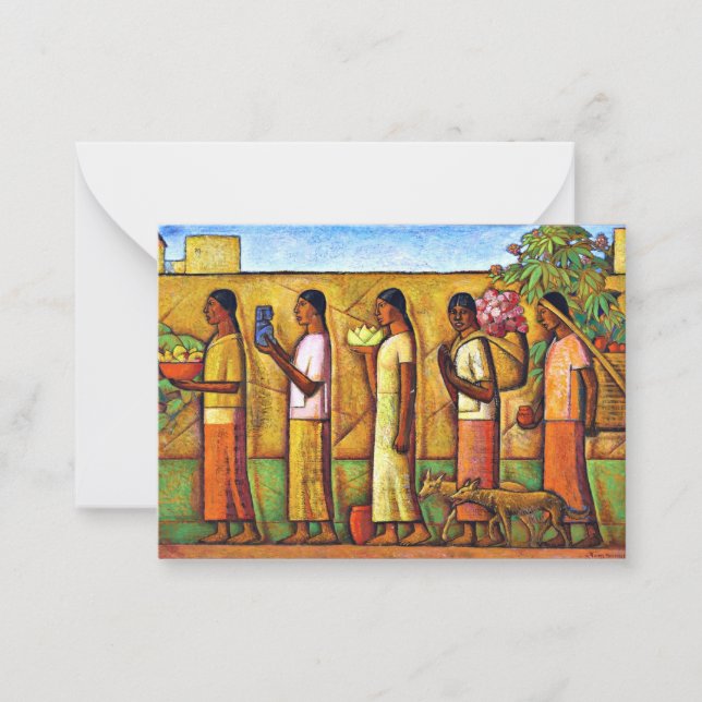 Carte De Correspondance Martinez - Sur le chemin du marché (Devant)