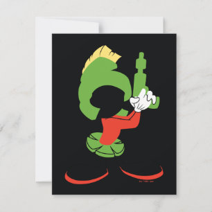 Carte De Correspondance MARVIN MARTIAN™ Silhouette avec Raygun