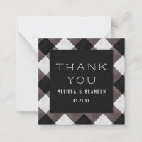 Merci de chèque en plastique Buffalo