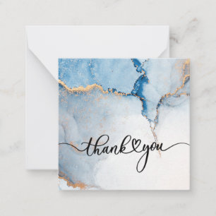 Carte De Correspondance Merci d'entreprise personnalisé simple