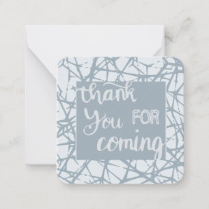 Carte De Correspondance Merci d'être venu