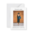 Merci photo minimaliste simple graduation