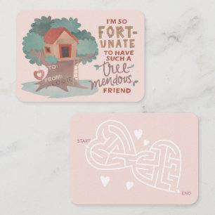Carte De Correspondance Mignon, Fort-uneux classe en cabane pour la Saint-