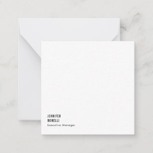 Carte De Correspondance Minimaliste moderne tendance professionnelle
