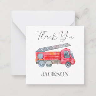 Carte De Correspondance Moderne minimaliste Fête d'anniversaire Merci