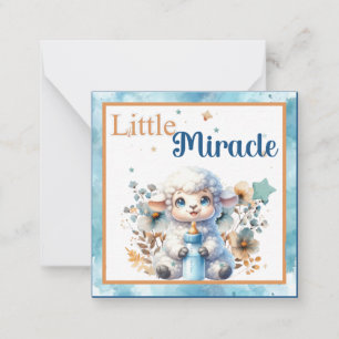Carte De Correspondance Mon agneau de bébé