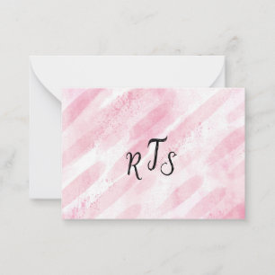 Carte De Correspondance Monogramme amusant
