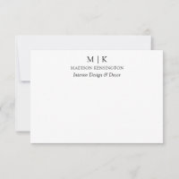 Monogramme minimaliste moderne ou ajouter un logo