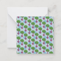 Motif plante de betteraves