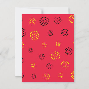 Carte De Correspondance Motif Points 12
