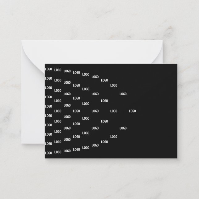 Carte De Correspondance Motif unique avec logo/image téléchargée (Devant)
