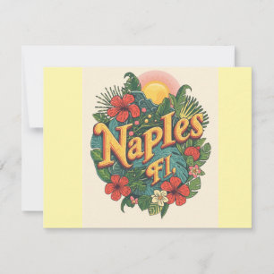Carte De Correspondance Naples florida rêvant 