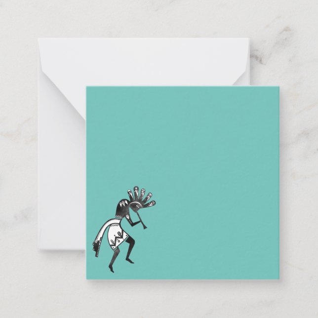 Carte De Correspondance Native Americans Culture - Dancing Kokopelli 1 (Devant)