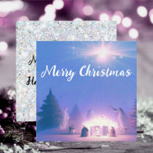 Nativité Joyeux Noël & une Bonne Année!