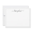 Nom de script élégant professionnel Bordure mince