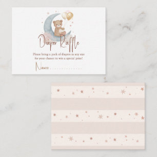 Carte De Correspondance Nous sommes ravis Ourson Nounours Diaper Cadeau Ti