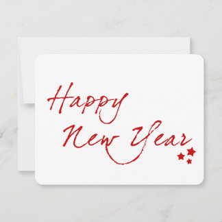 Carte De Correspondance nouvelle année heureuse