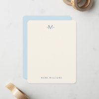 Papeterie Moderne Élégante avec Monogramme