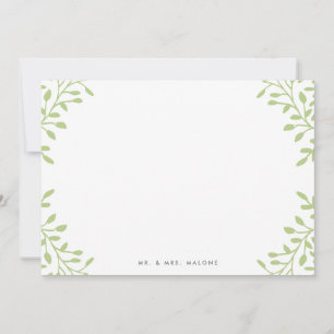 Carte De Correspondance Papeterie secrète de mariage de jardin - Apple