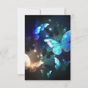 Carte De Correspondance Papillon de nuit