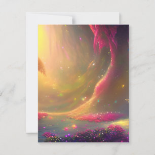 Carte De Correspondance Paysage de Fairytale Graphisme