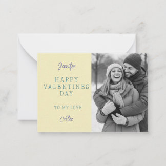 Carte De Correspondance Personalized Valentine’s Day Photo Card