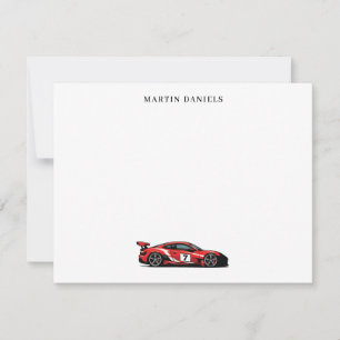 Carte de correspondance personnalisée pour voiture