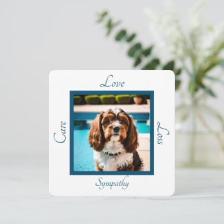 Carte De Correspondance Pet chien personnalisable photo sympathie
