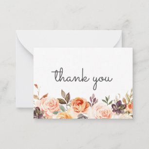 Carte De Correspondance Petite floraison de broyage et de broyage avec Car