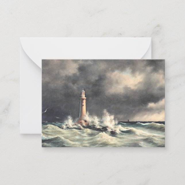Carte De Correspondance Phare de Stora Balt (Devant)