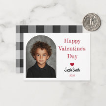 Photo simple de garçon pour la Saint-Valentin à l'