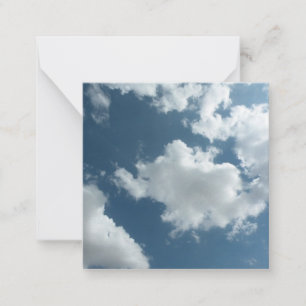 Carte De Correspondance Photographie abstraite de ciel nuageux