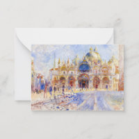Pierre-Auguste Renoir - Venise, Piazza San Marco