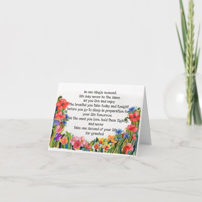 Carte de correspondance pliée (Devant)