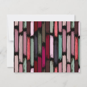 Carte De Correspondance Pluie de couleurs 3