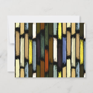 Carte De Correspondance Pluie de couleurs 4