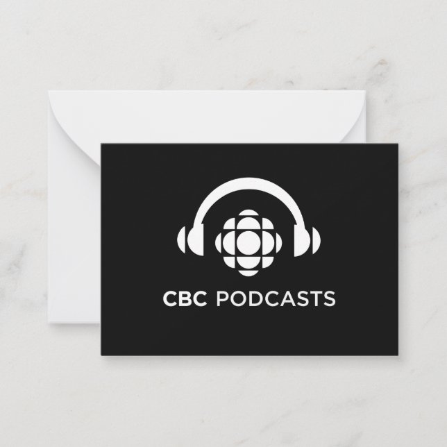 Carte De Correspondance Podcasts CBC (Devant)