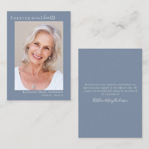 Carte De Correspondance Pour toujours dans nos coeurs Photo Sympathie Merc