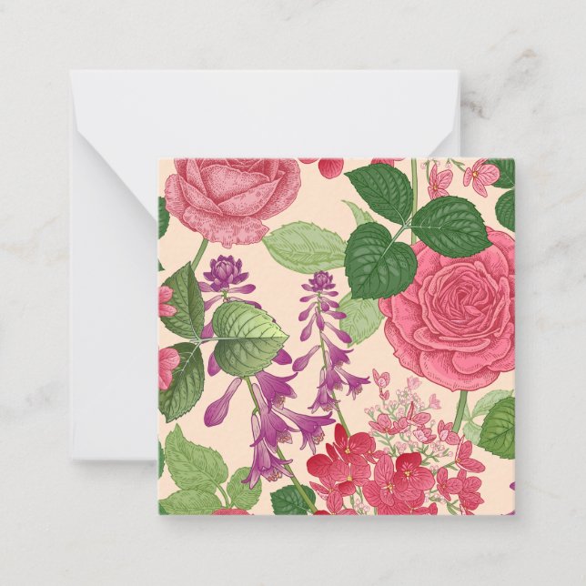 Carte De Correspondance printemps (Devant)