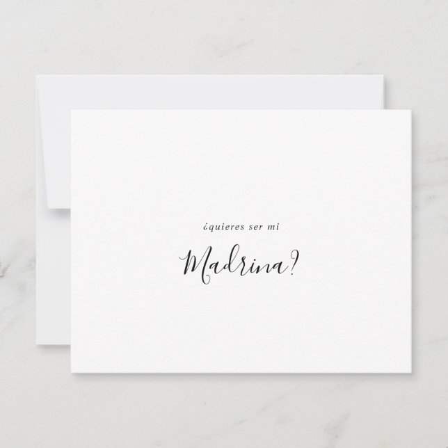 Carte De Correspondance Proposition simple d'une domestique (Devant)