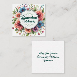 Carte De Correspondance Ramadan Moubarak