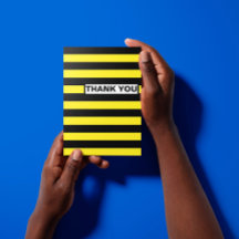 Rayures horizontales noires et jaunes