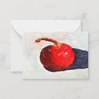 Carte De Correspondance Red Cherry