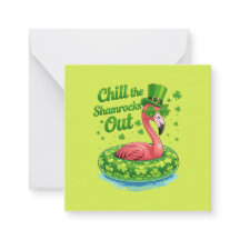 Refroidissez les trèfles Drôle de St Patrick's Day