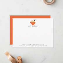 Restaurant Ramen/Japonais Moderne Blanc Entreprise