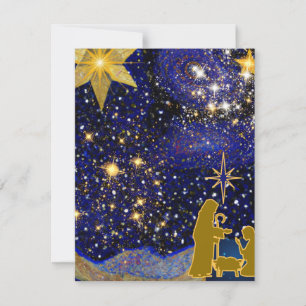 Carte De Correspondance Réveillon de Noël