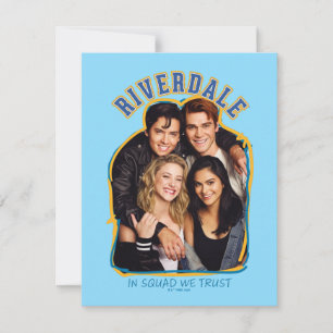 Carte De Correspondance Riverdale - En Escadron Nous Fions
